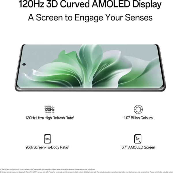 Buy Oppo Reno 11 5G 8 GB RAM 256 GB Rock Grey Mobile - Vasanth and Co